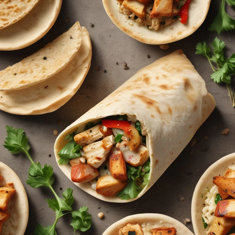 Mediterranean Chicken Pita Pocket