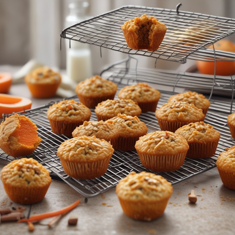 Muffins à l'avoine et carottes