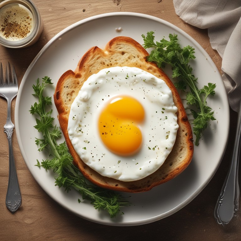 Egg-in-a-Hole Breakfast Toast