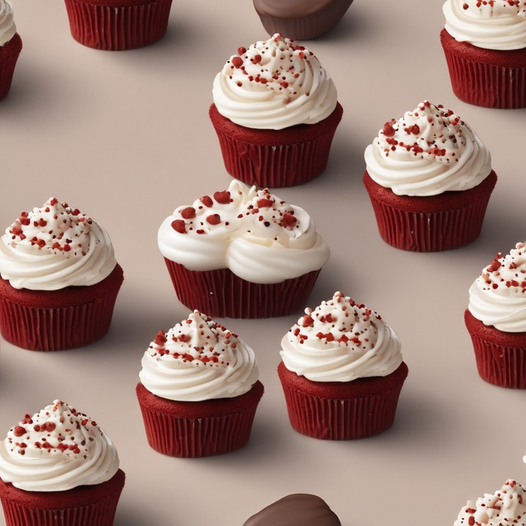 Kid-Friendly Red Velvet Cupcakes with a Hint of Chocolate