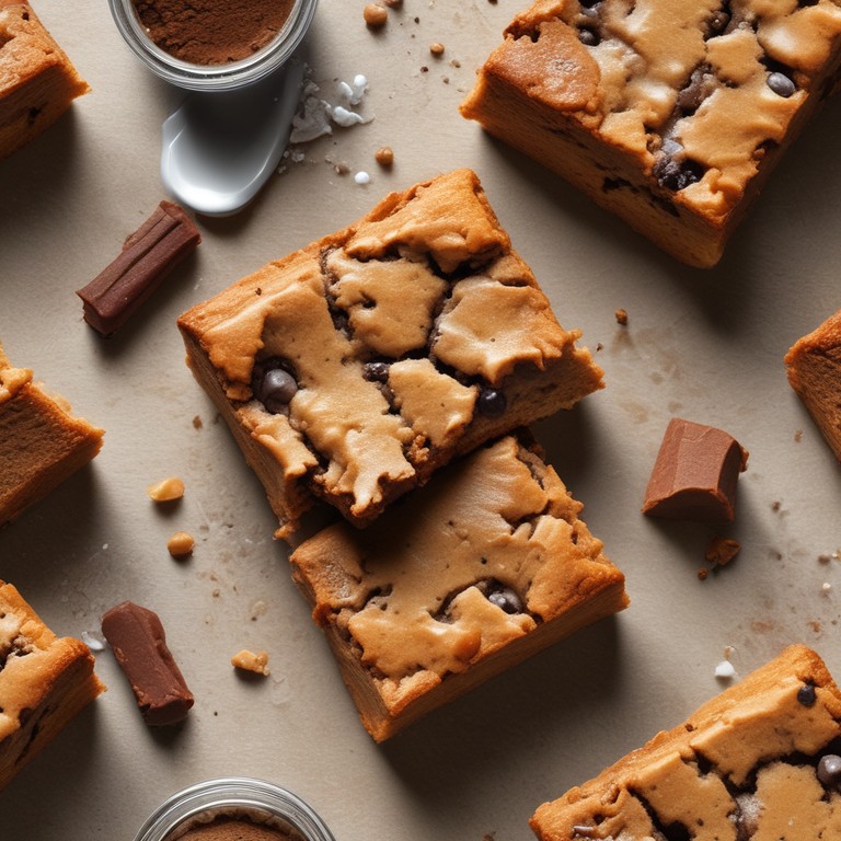 Gooey Vegan Blondies