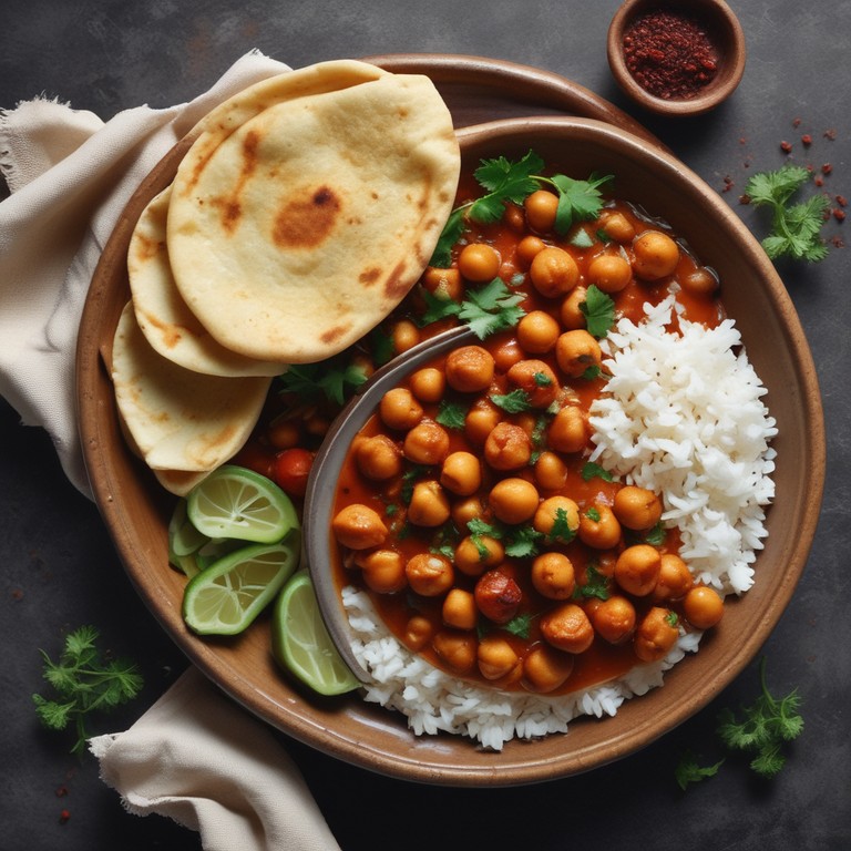 Spicy Chickpea Potato Curry