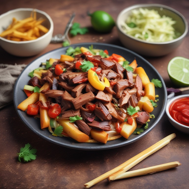 Lomo Saltado Peruano