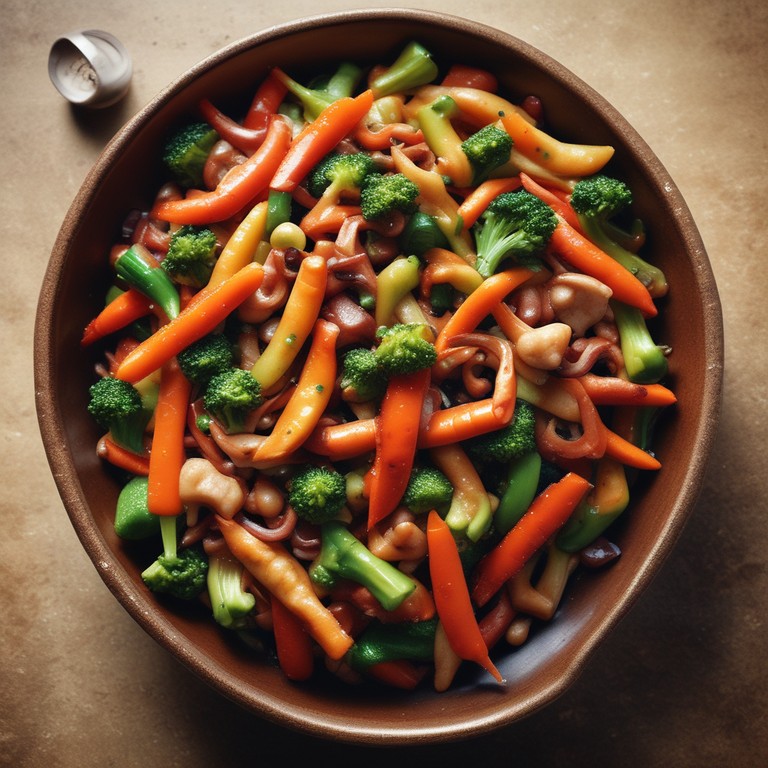 Savory Beans and Carrots Stir-Fry