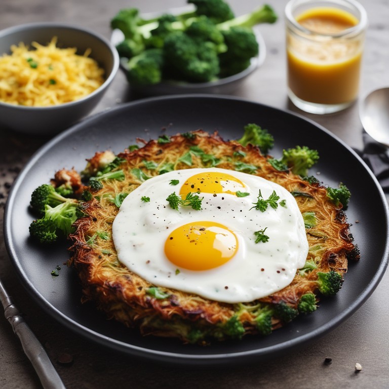 Knuspriges Brokkoli-Rösti