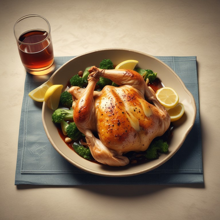 Pollo con Limón y Salsa de Soja