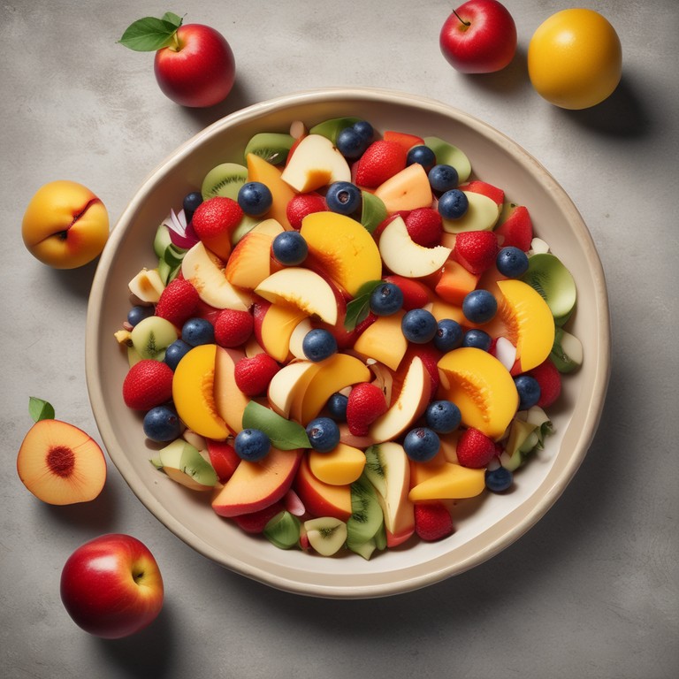 Sommerlicher Obstsalat