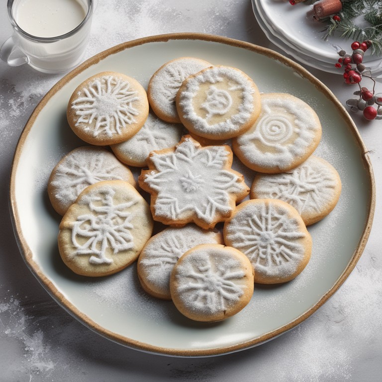 Christmas Rosette Cookies