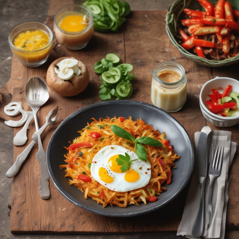 Kartoffel Gemüse Rösti