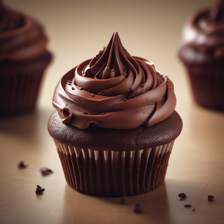 Cupcake de Chocolate sem Manteiga