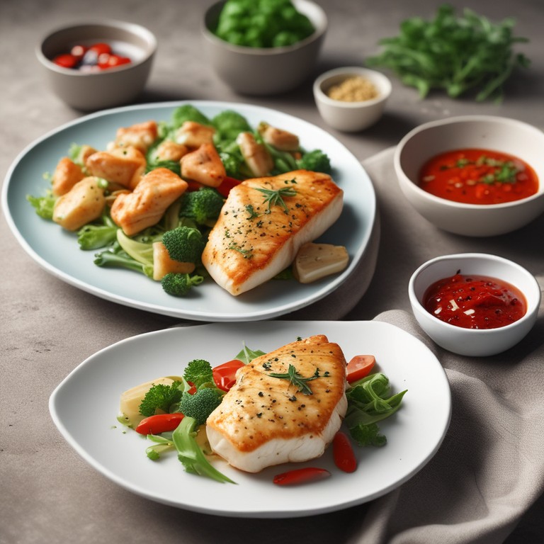 Asiatisches Schellfischfilet mit 5 Zutaten