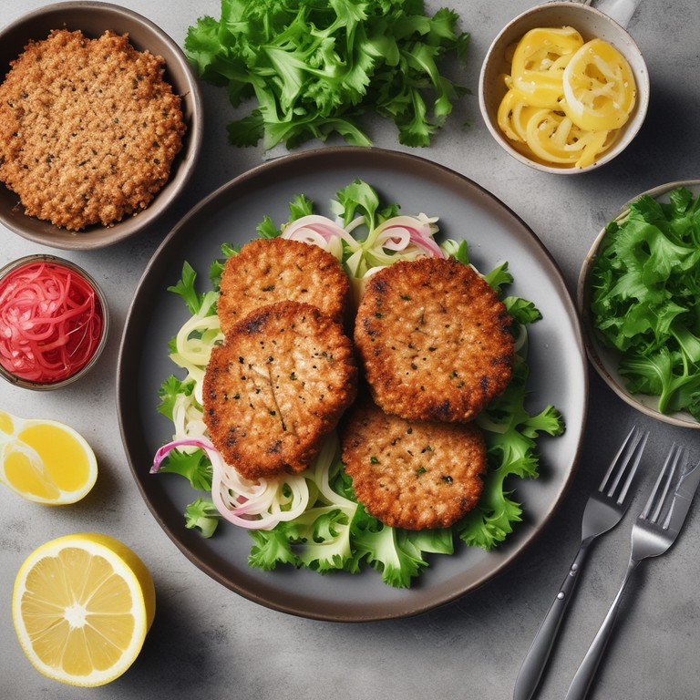 Knusprige Thunfisch-Frikadellen