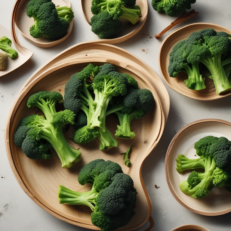 Asiatischer Brokkoli mit Knoblauch und Sojasauce