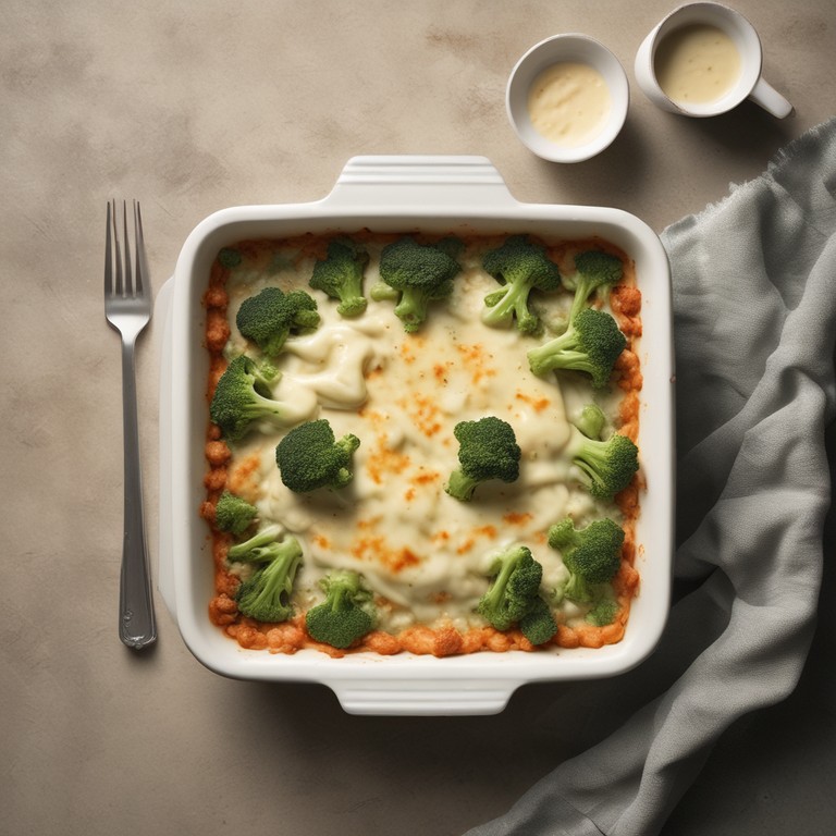 Brokkoli-Fisch-Auflauf