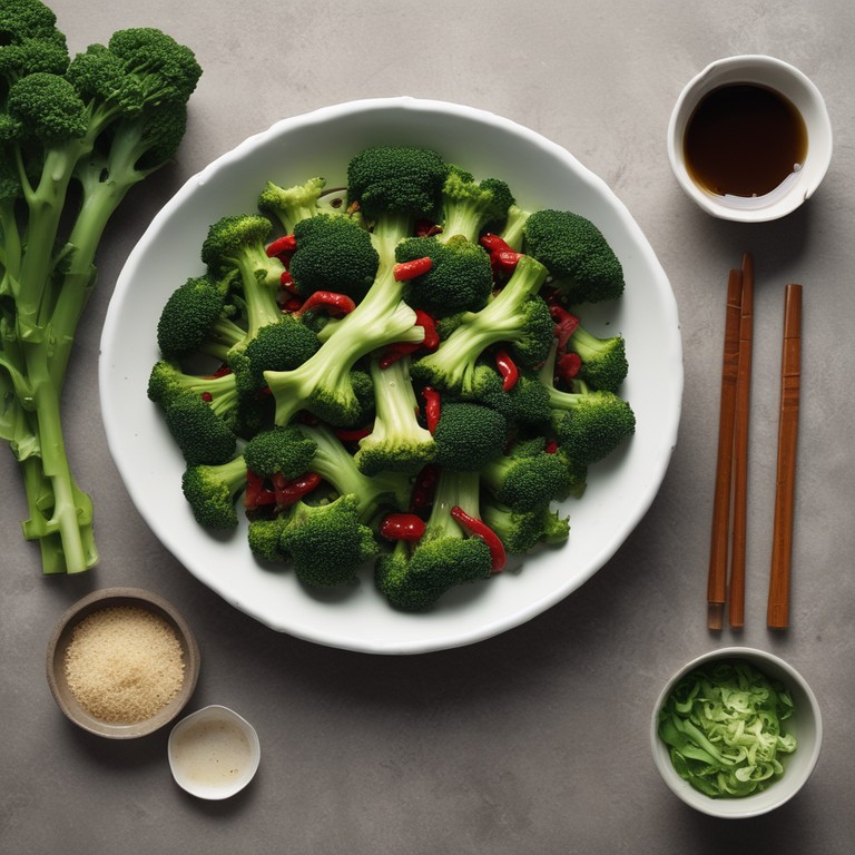 Knuspriges Brokkoli-Gericht