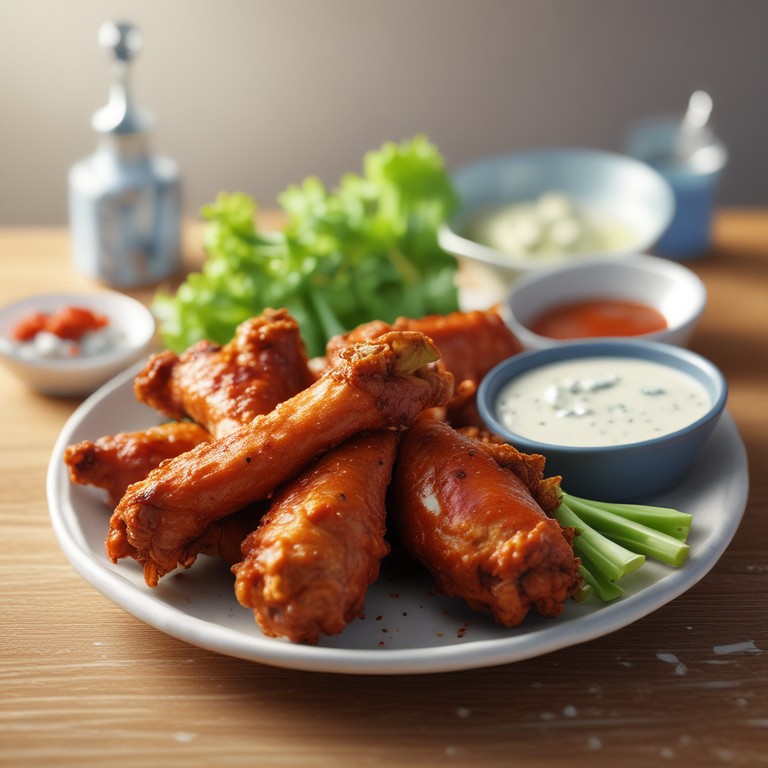 Spicy Hot Chicken Wings