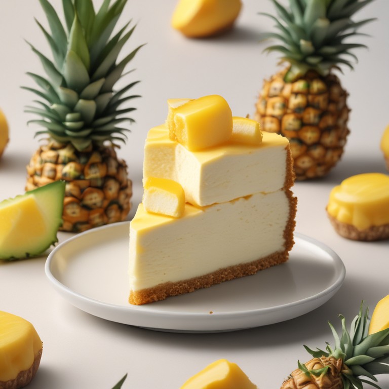 Pineapple Cheesecake