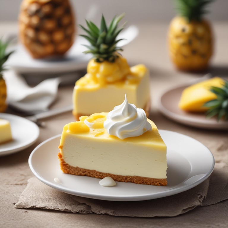 Pineapple Cheesecake