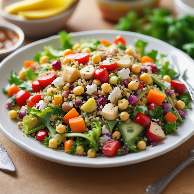 Protein-Packed Cold Veggie Salad
