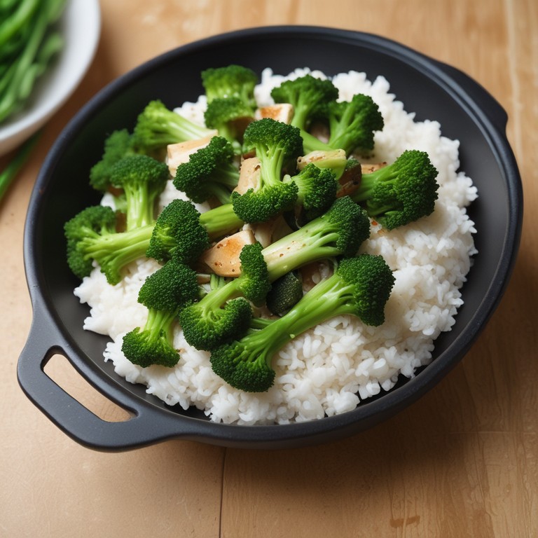 Asiatisches Brokkoli-Gericht