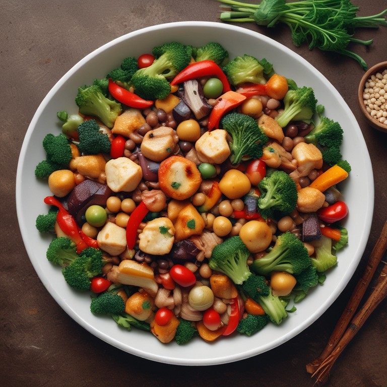 Kreative Gemüsepfanne