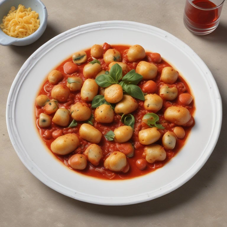 Gnocci mit Tomatensauce und Parmesan - Mr. Cook