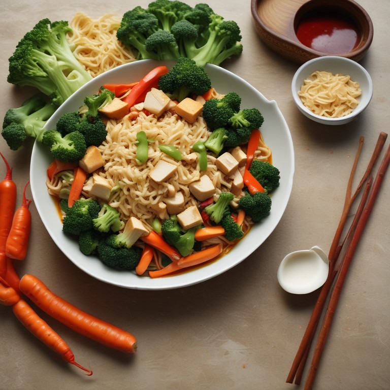 Asiatisches Brokkoli-Gericht