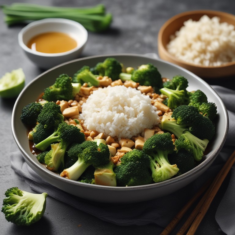 Asiatisches Brokkoli-Gericht