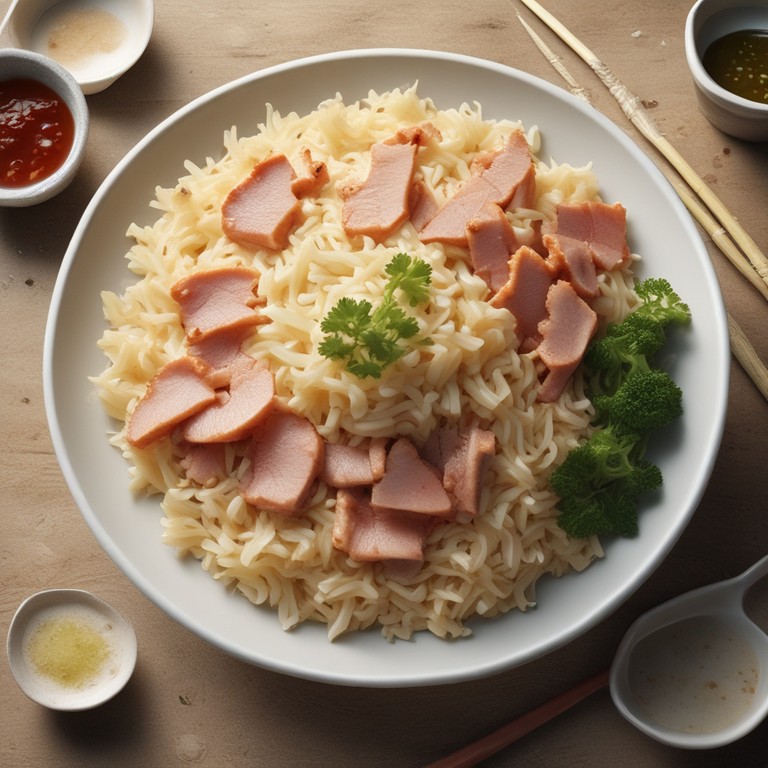 Arroz con Tallarines y Atún