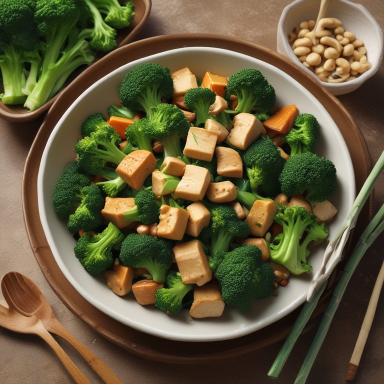 Asiatisches Brokkoli-Gericht