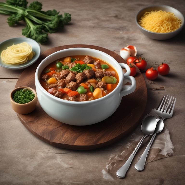 Ragoût de Viande Hachée aux Légumes au Thermomix