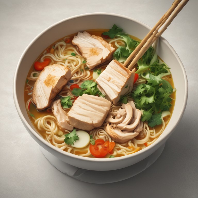 Asiatische Nudelsuppe