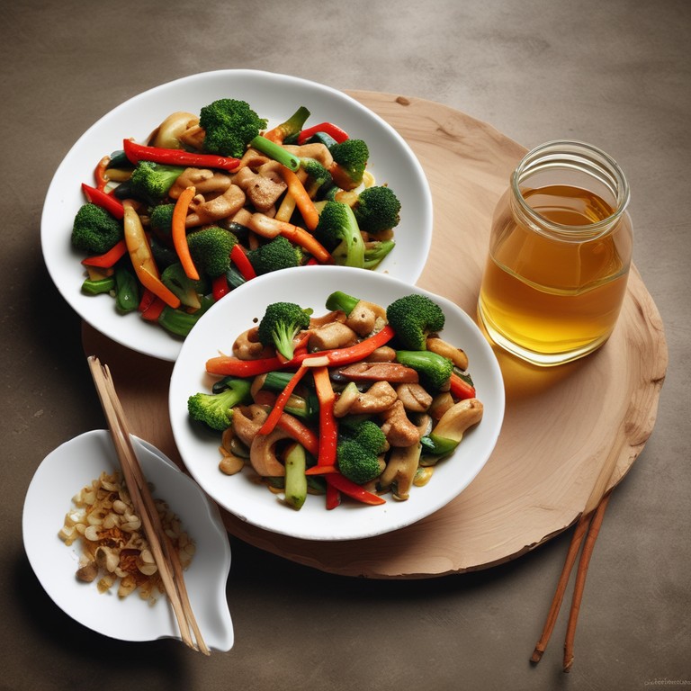 Knuspriges Gemüse mit Sojasauce