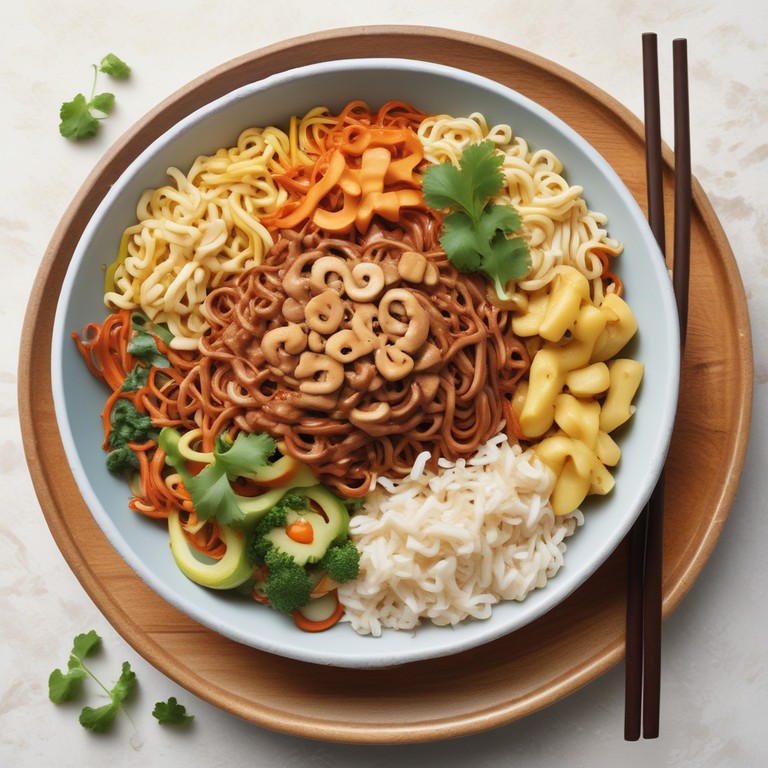 Spicy Gochujang Peanut Noodles