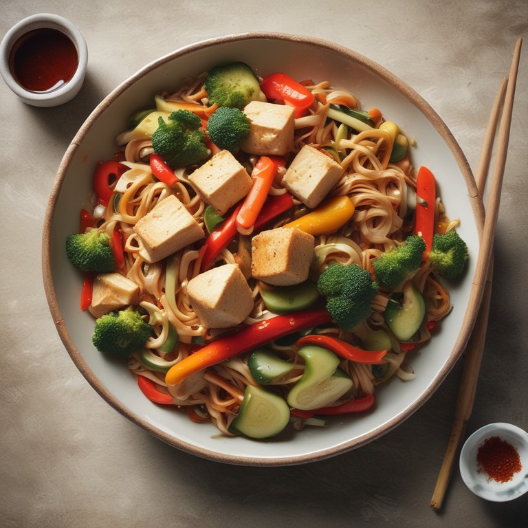 Asiatisches Gemüsepfanne