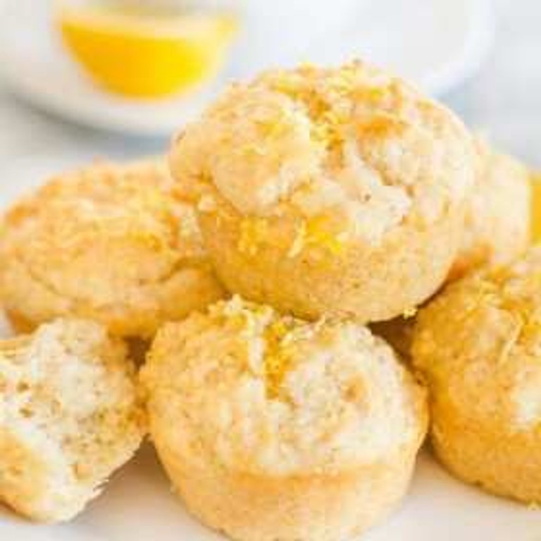 The Most Lemony of Lemon Muffins
