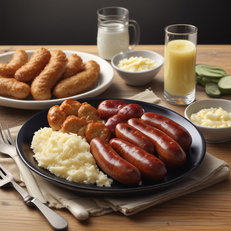 Savory Sausage and Potato Mash