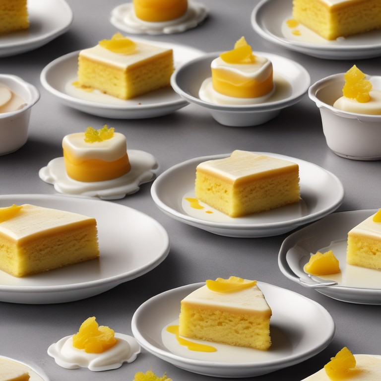Orange Curd Cake
