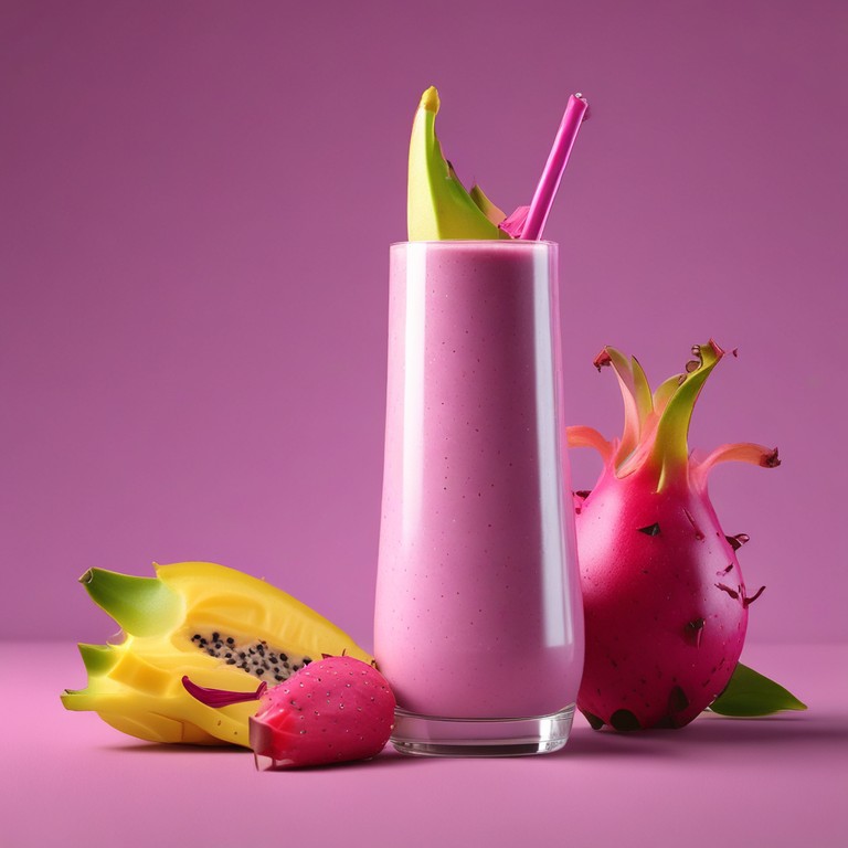 Dragonfruit Banana Smoothie