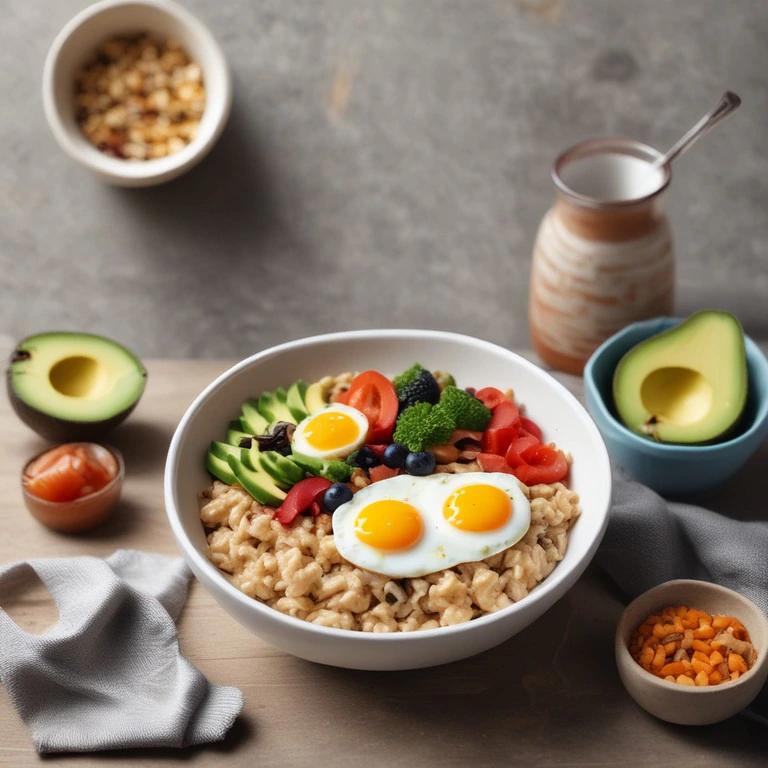 Savory Oatmeal Breakfast Bowl