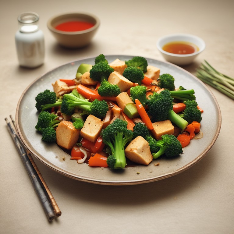Asiatisches Brokkoli-Gericht