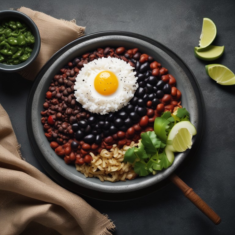 Vegetarian Cuban-Style Black Beans and Rice (Moros y Cristianos) for 6 Servings