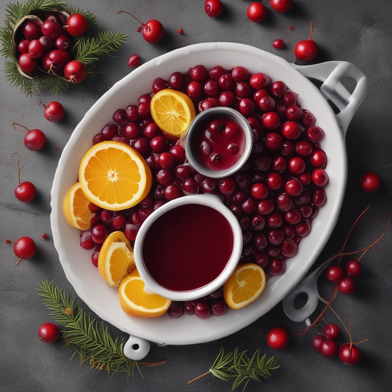 Festive Cranberry Orange Sauce