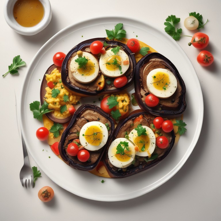 Eggplant and Egg Delight