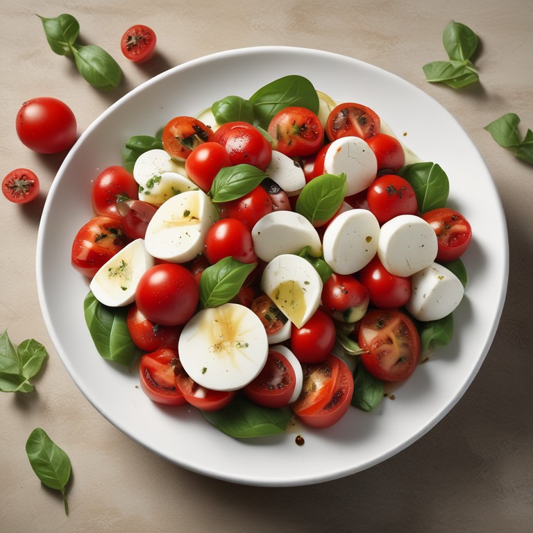 Salade Tomate Mozzarella Fraîcheur