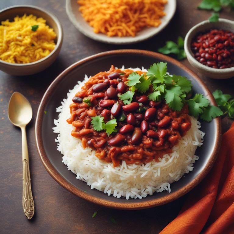 Spicy Rajma Chawal Delight