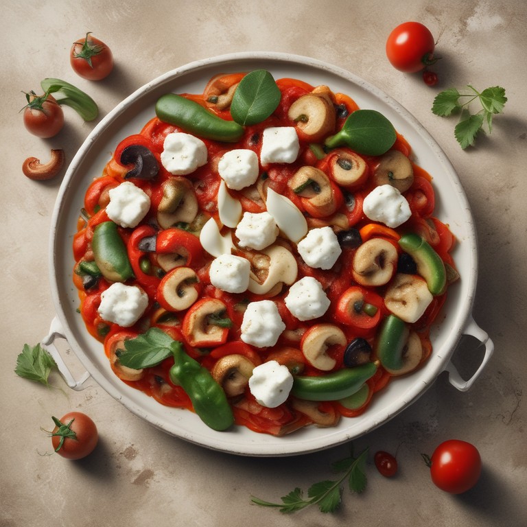 Vegetarische Gemüsepfanne