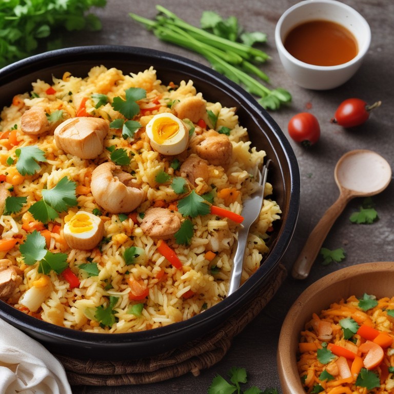 Spicy Indian Fried Rice
