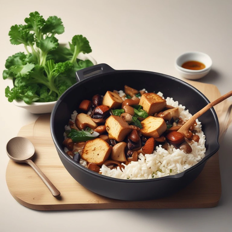 Schnelles Vegan Umami Gericht