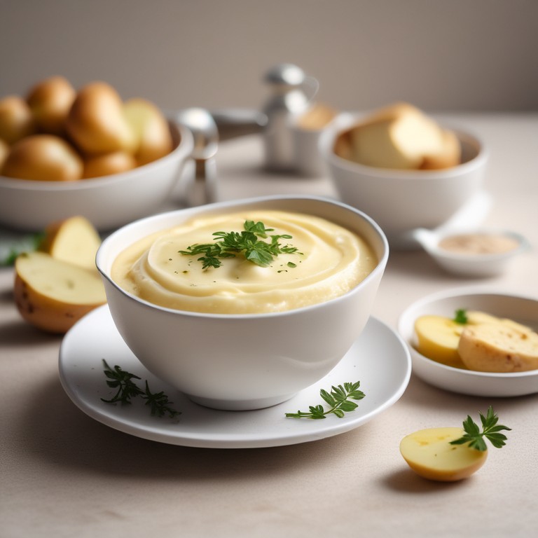 Mousseline de pomme de terre onctueuse au Thermomix